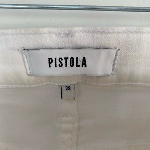 Pistols white jeans